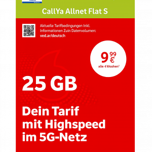 Vodafone CallYa Allnet Flat S